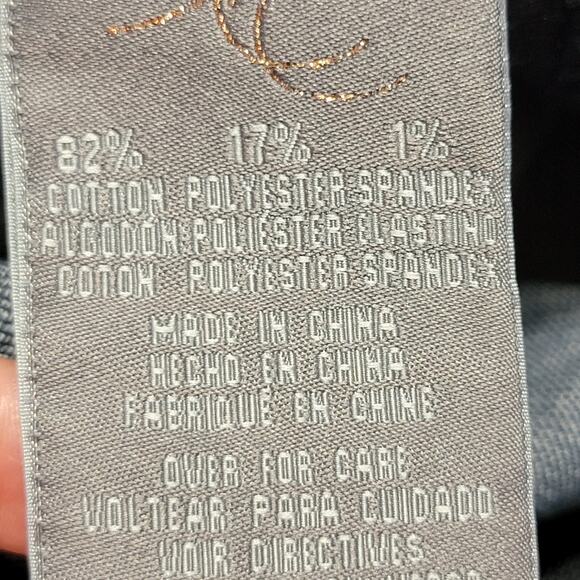 Melissa McCarthy X Seven7 Slim Boot Dark Wash Denim Jeans - Size 24W NWT - Picture 10 of 12